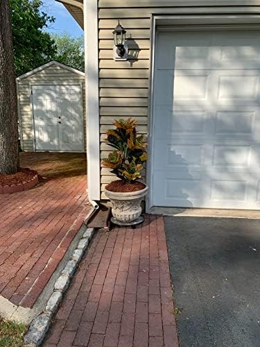 One 3 Foot Indoor Outdoor Artificial Croton Palm Tree Bush UV Rated Potted Plant